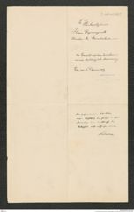 k.k. naturhistorisches Hofmuseum, Intendanzakten 1885-1896 (Hauer), Aktenzahl Z.104.a/1889, Seite 4